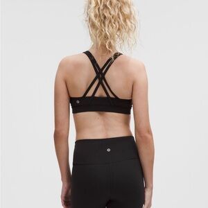Lululemon Black Energy Sports Bra